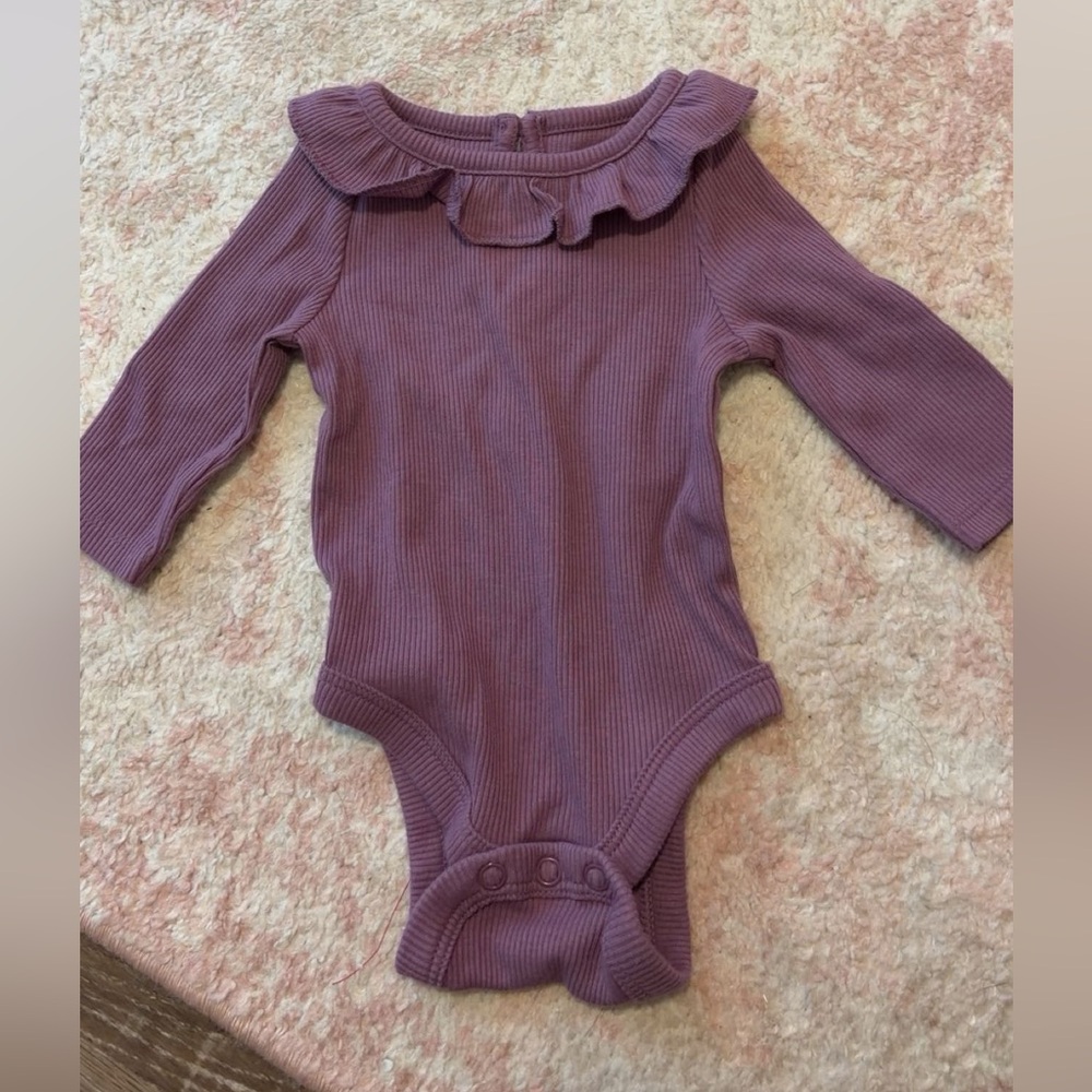Jumping Beans Purple Ruffled One Piece